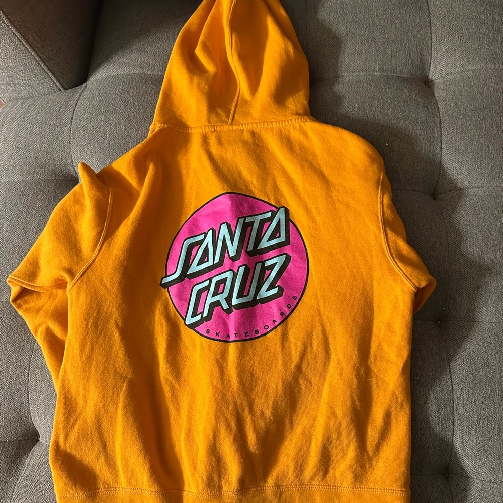 Santa Cruz Dot Orange Hoodie